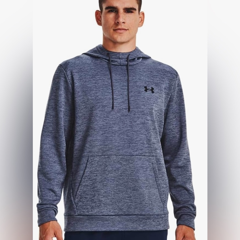 Under Armour Men's Blue fleece twist  Hoodie size XL